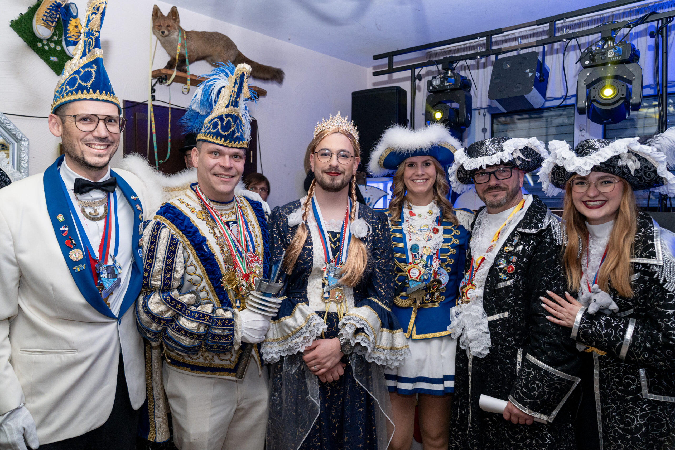 DIe Jungfrau Leonie I bei ihrer Proklamation