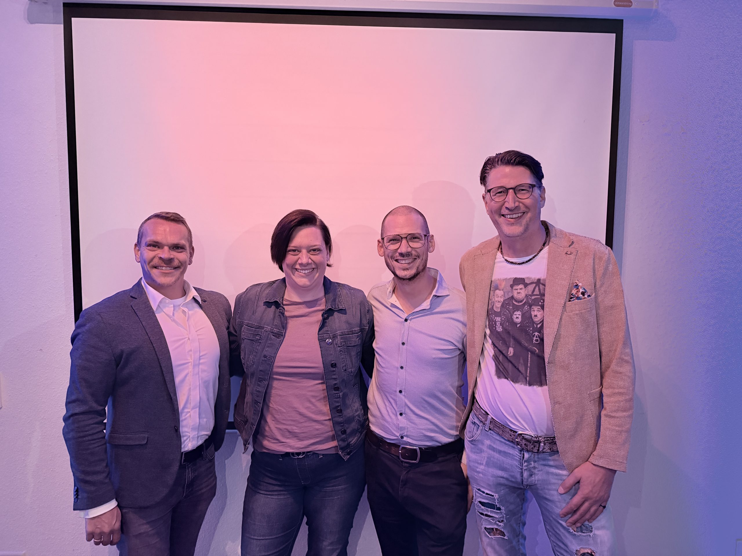 v.L.n.R Robin, Karina, Philipp und Ralf